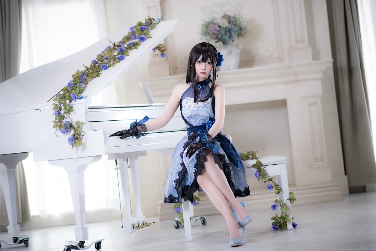 小木曾AYA - 涩谷凛 礼服 (偶像大师)-erohere7.webp